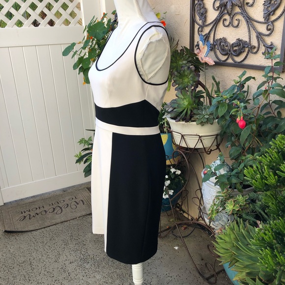 NWOT Jay Godfrey Racer Back Color Block Mini Dress *Perfect Professional Dress* - Picture 6 of 12